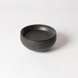 こぼれにくいボウルと、つかみやすい取り皿のSET／ Black