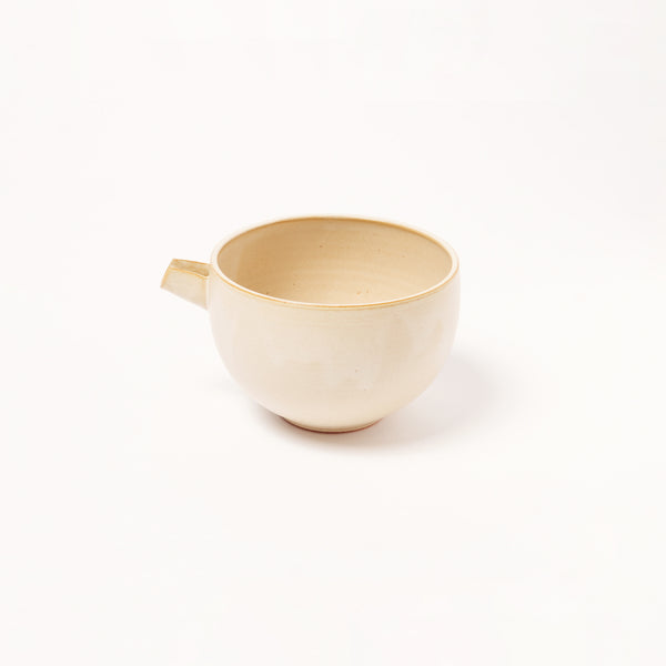 片口抹茶碗 ／ 白色 – 京焼・清水焼 fuuu