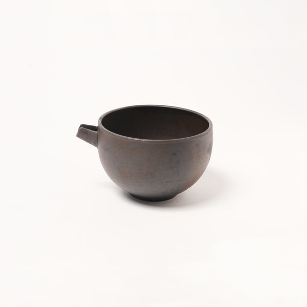 抹茶茶碗 片口抹茶碗 ／ 黒色 – 京焼・清水焼 fuuu